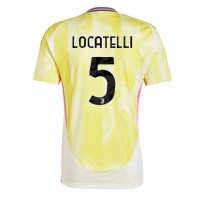 Camisa de time de futebol Juventus Manuel Locatelli #5 Replicas 2º Equipamento 2024-25 Manga Curta